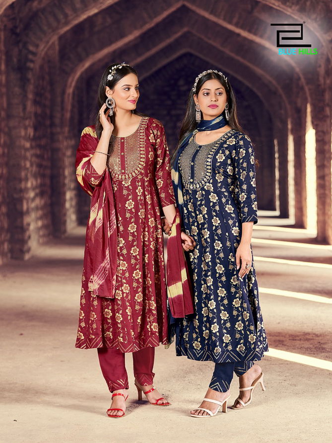 Blue Hills Bhool Bhulaiyaa 5 Fancy Festive Wear Wholesale Readymade Suits